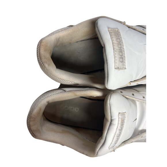 Adidas Mens White Sneakers Size 10.5 EU 44.2 Classic Style Casual Shoes C76 - Picture 7 of 9